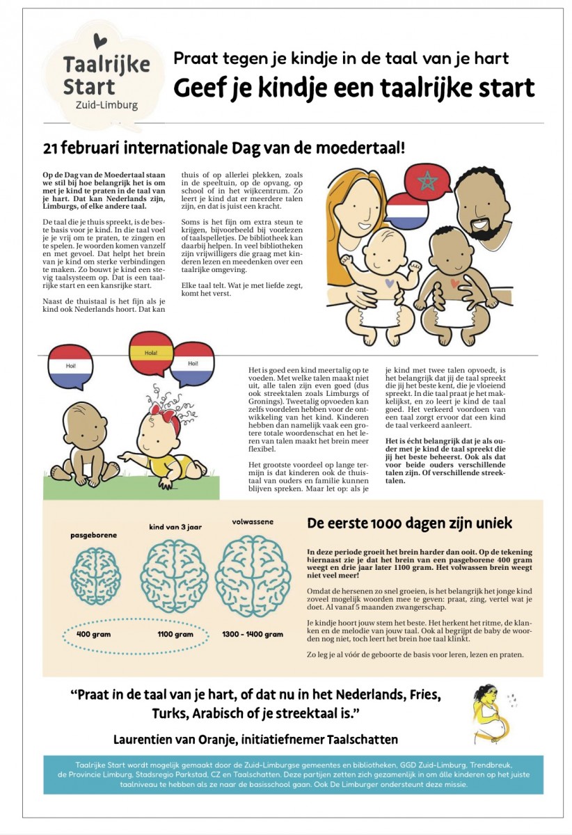 Dag van de moedertaal Dag van de moedertaal