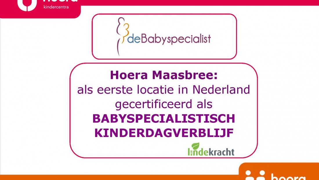 2018-04, Licentie Hoera Maasbree-deBabyspecialist-website